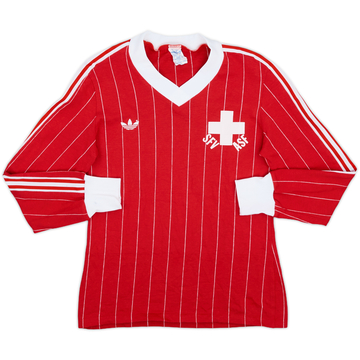 1982-84 Switzerland Home L/S Shirt - 9/10 - (XS)