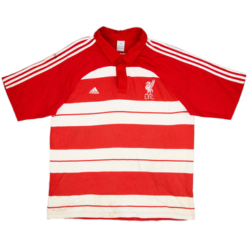 2008-09 Liverpool adidas Polo Shirt - 7/10 - (XL)