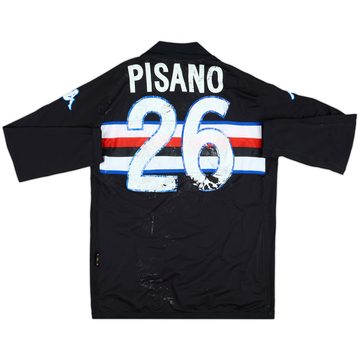 2005-06 Sampdoria Match Issue Third L/S Shirt Pisano #26