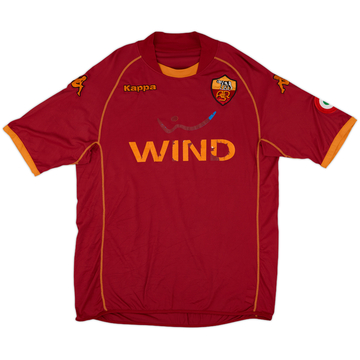 2008-09 Roma Home Shirt - 5/10 - (XXL)