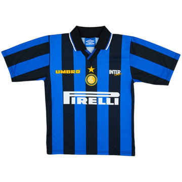 1997-98 Inter Milan 'Campus' Basic Home Shirt - 8/10 - (Y)