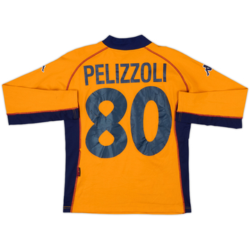 2001-02 Roma Fourth/GK L/S Shirt Pelizzoli #80 - 5/10 - (S)