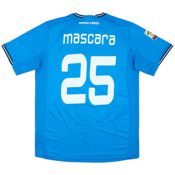 2011-12 Novara Match Issue Signed Home Shirt Mascara #25
