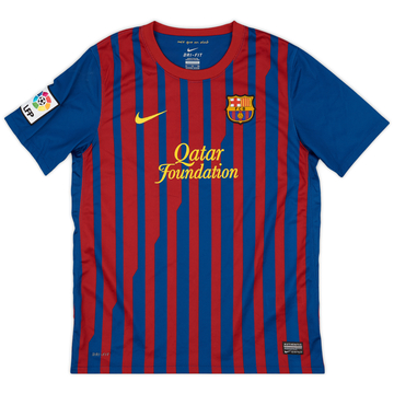 2011-12 Barcelona Home Shirt - 7/10 - (XL.Boys)