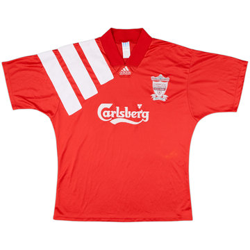 1992-93 Liverpool Centenary Home Shirt - 7/10 - (XL)