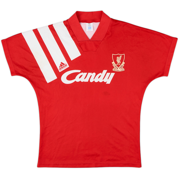 1991-92 Liverpool Home Shirt - 7/10 - (S)