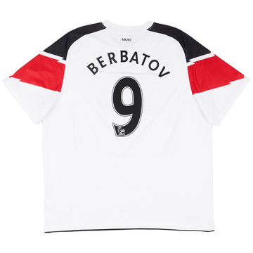 2010-12 Manchester United Away Shirt Berbatov #9 - 7/10 - (XXL)