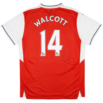2016-17 Arsenal Home Shirt Walcott #14 - 5/10 - (XL)