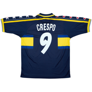 Camiseta de visitante del Parma 1999-00 Crespo #9 - 8/10 - (L)