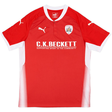 2017-18 Barnsley Home Shirt - 10/10 - (L)