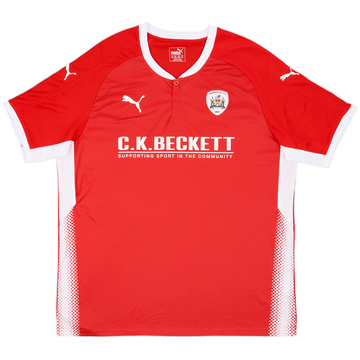 2017-18 Barnsley Home Shirt - 9/10 - (XXL)