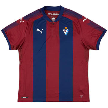 2017-18 Eibar Home Shirt - 10/10 - (XL)