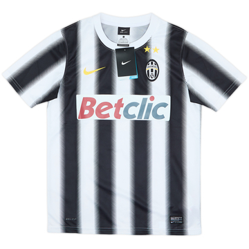 2011-12 Juventus Basic Home Shirt (12-13 Years)