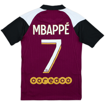 2020-21 Paris Saint-Germain Third Shirt Mbappe #7 - 6/10 - (9-10 Years)
