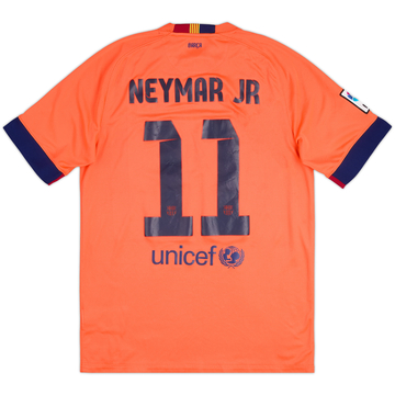 2014-15 Barcelona Away Shirt Neymar Jr #11 - 6/10 - (M)