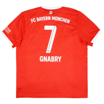 2022-23 Bayern Munich Home Shirt Gnabry #7 (XL)