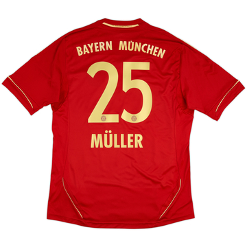 2011-13 Bayern Munich Home Shirt Muller #25 - 6/10 - (L)