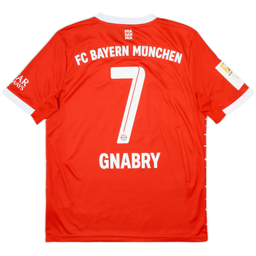 2022-23 Bayern Munich Home Shirt Gnabry #7 - 10/10 - (15-16 Years)