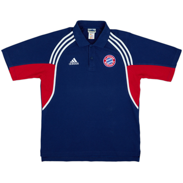 2000-01 Bayern Munich adidas Polo Shirt - 8/10 - (L)