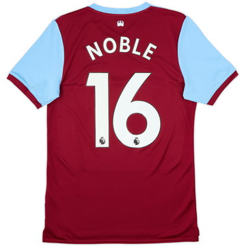 Camiseta de local del West Ham 2019-20 Noble #16 - 8/10 - (S)