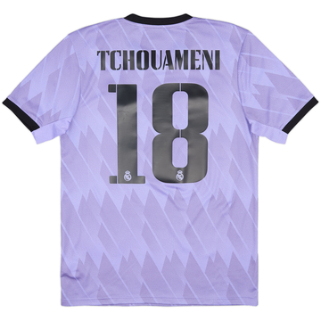 2022-23 Real Madrid Away Shirt Tchouameni #18 - 10/10 - (M)