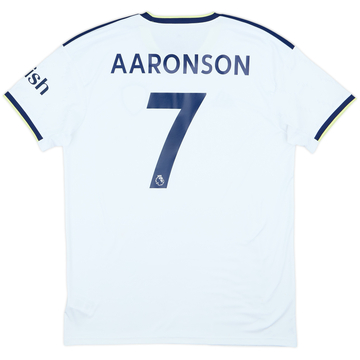 2022-23 Leeds United Home Shirt Aaronson #7 - 6/10 - (L)
