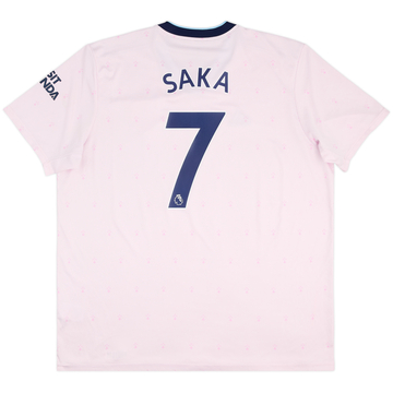 2022-23 Arsenal Third Shirt Saka #7 - 7/10 - (XXL)