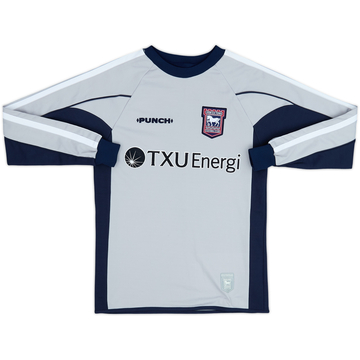 2002-03 Ipswich GK Shirt - 9/10 - (9-10 Years)
