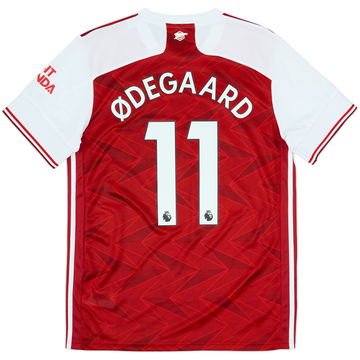 2020-21 Arsenal Home Shirt Odegaard #11 - 8/10 - (M)
