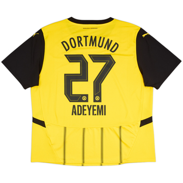 2024-25 Borussia Dortmund Home Shirt Adeyemi #27 - 10/10 - (XXL)
