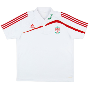 2009-10 Liverpool adidas Polo Shirt - 8/10 - (XL)
