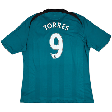 2008-09 Liverpool Third Shirt Torres #9 - 6/10 - (XL)