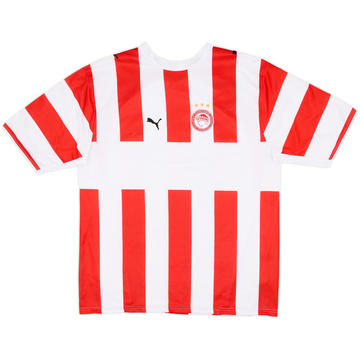 2006-07 Olympiakos Home Shirt - 6/10 - (XL)