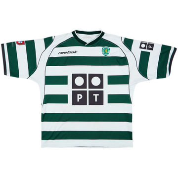 2002-03 Sporting CP Home Shirt - 6/10 - (L)