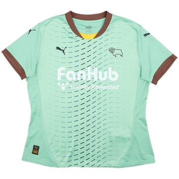 2024-25 Derby Away Shirt - 9/10 - (Women's L)