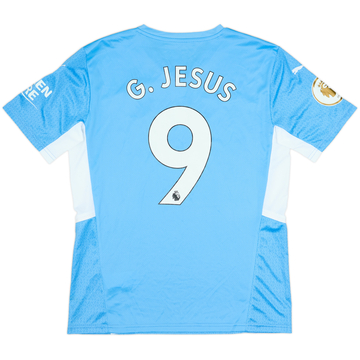 2021-22 Manchester City Home Shirt G.Jesus #9 (M)