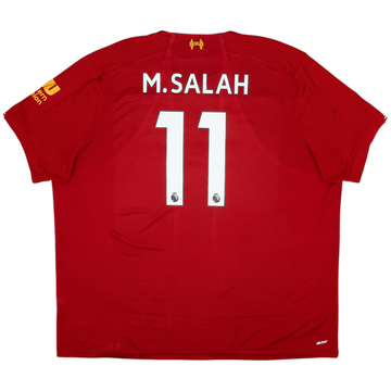 2019-20 Liverpool Camiseta Local M.Salah #11 - 6/10 - (3XL)