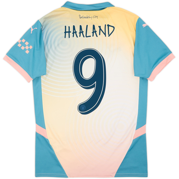 2024-25 Manchester City Fourth Shirt Haaland #9 - 10/10 - (S)