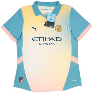 2024-25 Manchester City Authentic Fourth Shirt (Women's M)