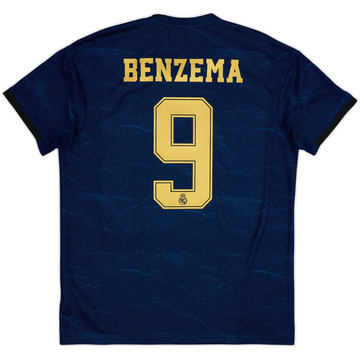 2019-20 Real Madrid Away Shirt Benzema #9 - 6/10 - (L)