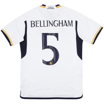 2023-24 Real Madrid Home Shirt Bellingham #5 - 6/10 - (M)