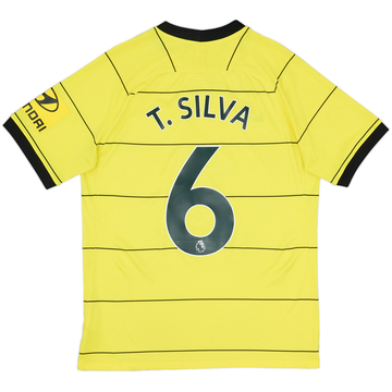 2021-22 Chelsea Away Shirt T.Silva #6 - 6/10 - (M)
