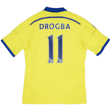 2014-15 Chelsea Away Shirt Drogba #11 - 7/10 - (M)
