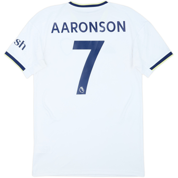 2022-23 Leeds United Home Shirt Aaronson #7 - 8/10 - (S)
