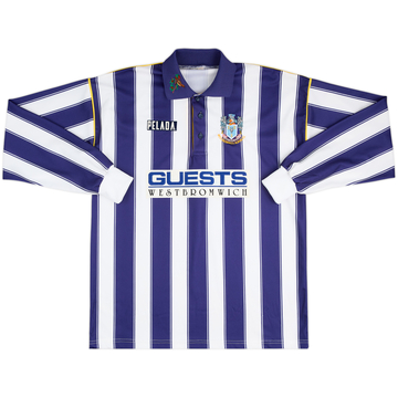 1995-96 West Brom Home L/S Shirt - 5/10 - (L)