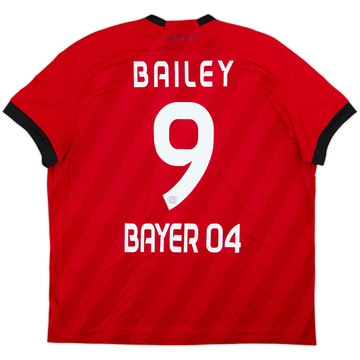 2019-20 Bayer Leverkusen Home Shirt Bailey #9 - 7/10 - (XXL)