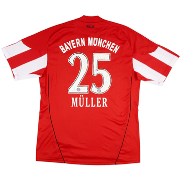 2010-11 Bayern Munich Home Shirt Muller #25 - 6/10 - (L)