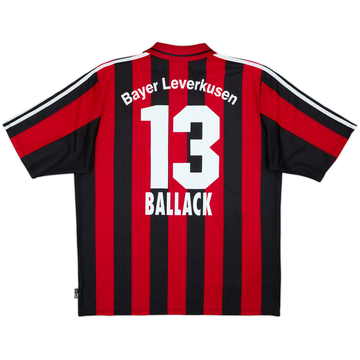 2000-01 Bayer Leverkusen Home Shirt Ballack #13 - 10/10 - (XL)