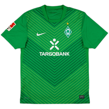 2011-12 Werder Bremen Home Shirt - 4/10 - (M)