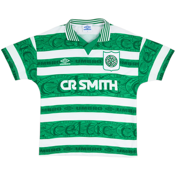 1995-97 Celtic Home Shirt - 6/10 - (M)